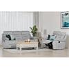 Wesley 3 Seater Manual Recliner Grey