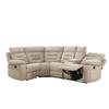 Wesley Corner Group Manual Recliner Latte