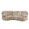 Wesley Corner Group Manual Recliner Latte