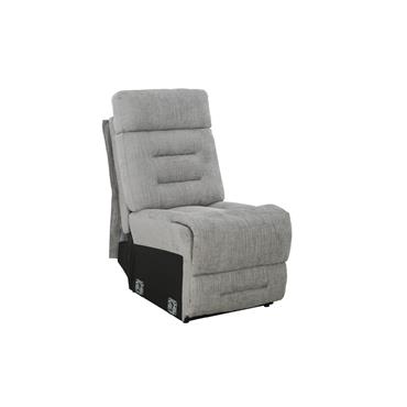 Wesley Armless Sectional Grey