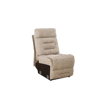 Wesley Armless Sectional Latte