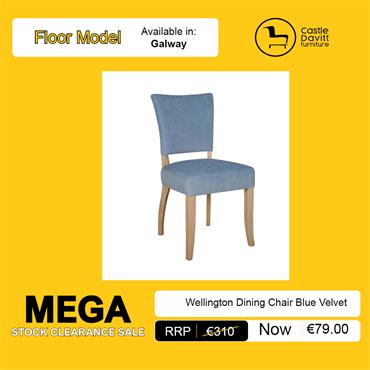 Wellington Dining Chair Ink Blue