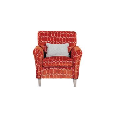 Weston Accent Chair Rust