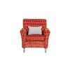 Weston Accent Chair Rust