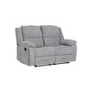 Wendy 2 Seater Manual Recliner Grey