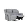 Wendy 2 Seater Manual Recliner Grey