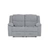 Wendy 2 Seater Manual Recliner Grey