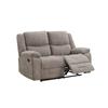 Wendy 2 Seater Manual Recliner Mocha