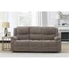 Wendy 3 Seater Manual Recliner Mocha