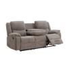 Wendy 3 Seater Manual Recliner Mocha