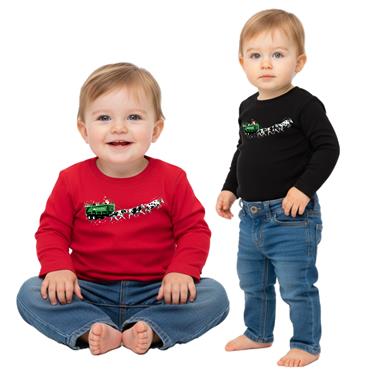 Christmas Sleigh Baby LS T-Shirt