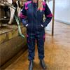 Dairy Girls - Womens Double-Zip Overalls