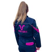 Dairy Girls - Womens Double-Zip Overalls