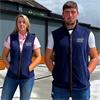 Mens Cows & Coffee Fleece Gilet
