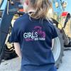 Kids - Girls Who Farm - Navy T-Shirt