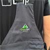 Grasstec - Grey Stretch Work Bib & Brace