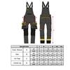 Grasstec - Grey Stretch Work Bib & Brace