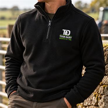 Team Dairy Signature Embroidered Quarter Zip