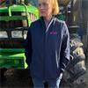 Ladies - Navy Grasstec Softshell Bodywarmer