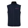 Ladies - Navy Grasstec Softshell Bodywarmer
