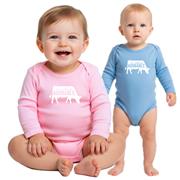 I'm Udderly Addorable Long Sleeve Baby Grow