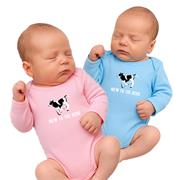 New To The Herd Long Sleeve Baby Grow