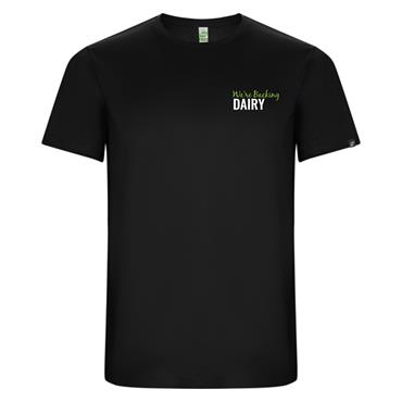 Mens Performance T-Shirt Backing Dairy