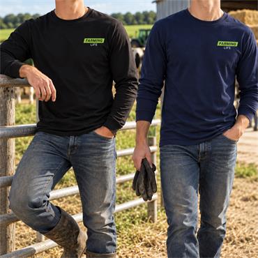 Long Sleeve Farming Life T-Shirt