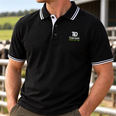 Team Dairy Signature Embroidered Polo