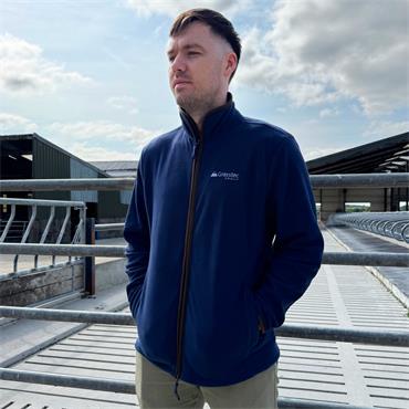 Grasstec - Navy Artisan Fleece Jacket