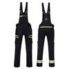 Grasstec - Black Stretch Work Bib & Brace