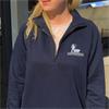 Women's - Shepherdess - Navy Quarter Zip Sweatshirt