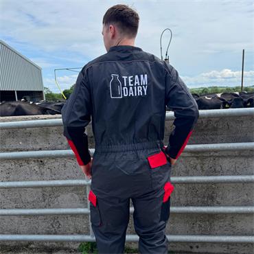 Team Dairy - Mens Double-Zip Overalls