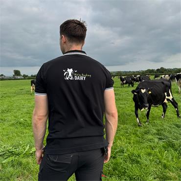 We're Backing Dairy - Polo Top