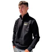 We're Backing Dairy - Black Half Zip