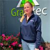 Women In Agriculture - Navy Half Zip