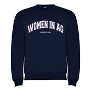 Women In Ag Varsity Sweatshirt Embroidery