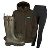 Women's Ridgeline Rhea Jacket, Infinity Leggings & Skellerup Quatro Sport Bundle