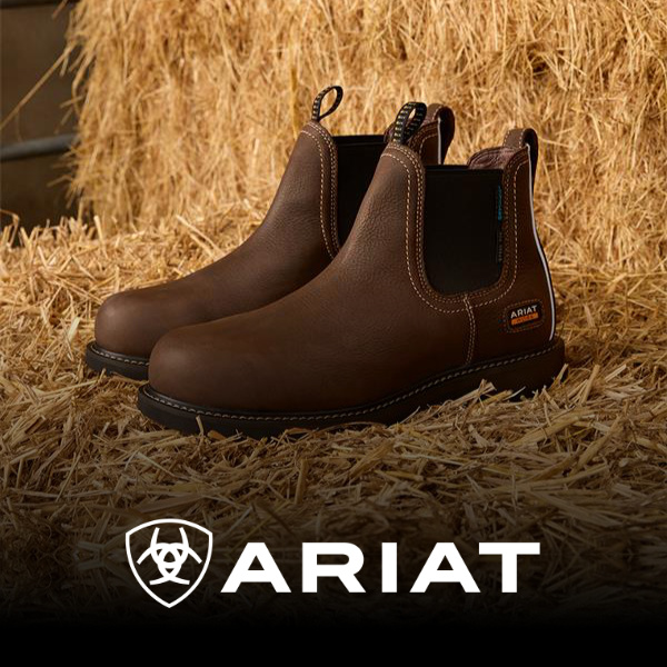 Ariat Work Boots made for the Farm and all day wear no matter the job.