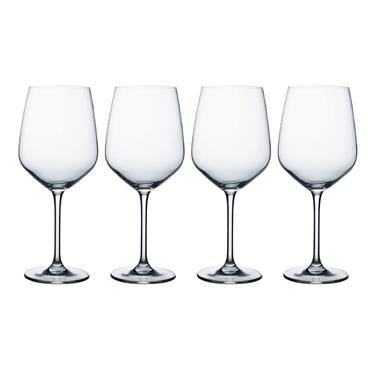 Kings Red Wine Glasses Set Of 4