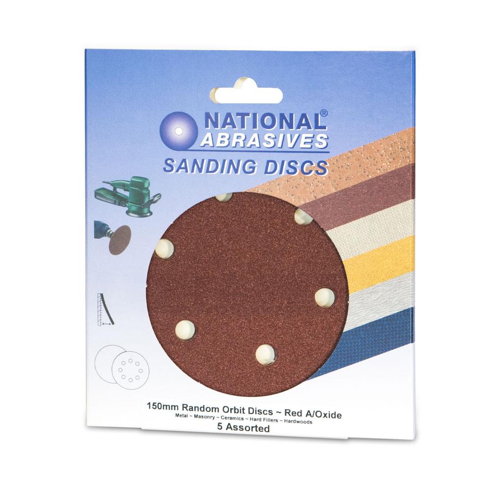 Sanding Disc 5pk Assorted 150mm Stakelums Home & Hardware Tipperary