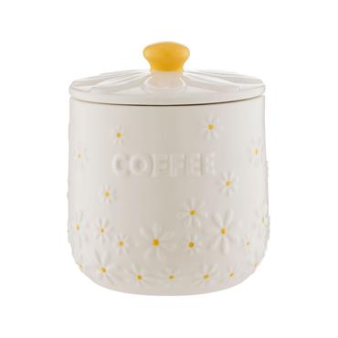 Daisy Coffee Jar