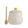 Daisy Honey Pot And Drizzler