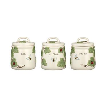 Harvest Harmony Tea Storage Jar