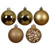 Kaemingk Light Gold Baubles Mix 6cm