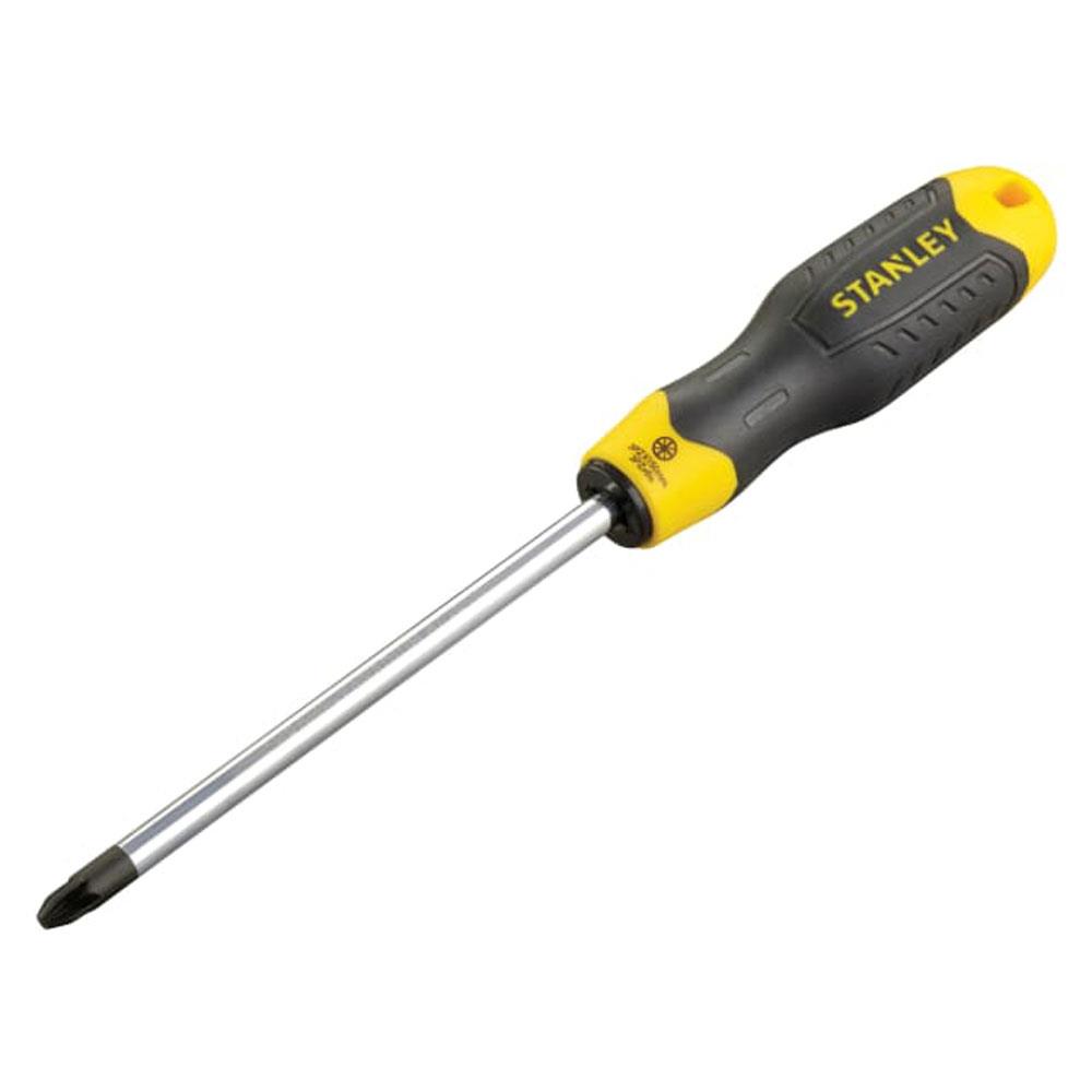 Stanley Cushion Grip Screwdriver Pozidriv Tip PZ3 x 150mm | Stakelums Home & Hardware ...
