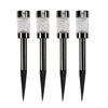 Smart Garden Martini Stainless Steel Solar Lights 4 Pack