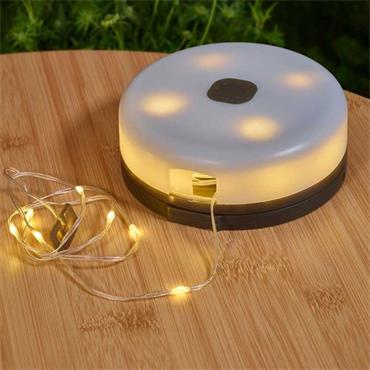 Solar Portable String Lights 100 Leds 10m
