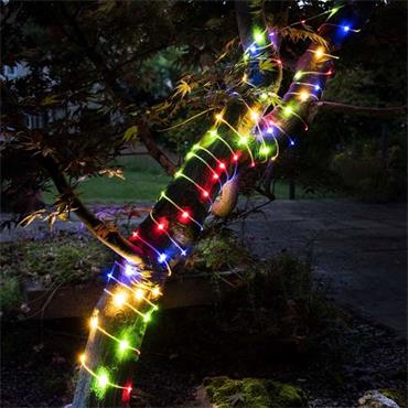 Solar Smart String Lights 200 Led Multi Coloured