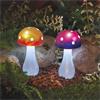 Smart Garden Solar Button Shrooms Stake Lights